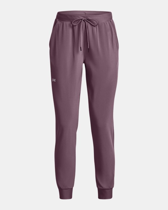 Women's UA Armour Sport Woven Pants in Purple image number 4